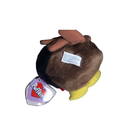 Vintage Swibco Puffkins Strut the Turkey Plush Stuffed Animal 1994 Collector Toy - Picture 6 of 7